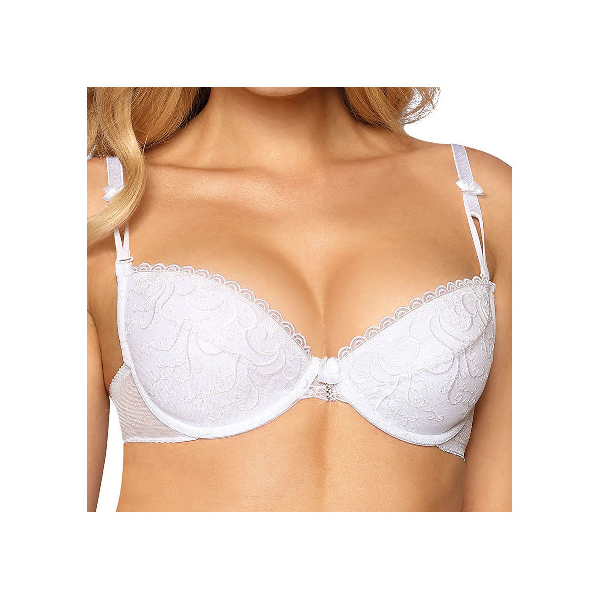 RZ Anuk push-up bra white