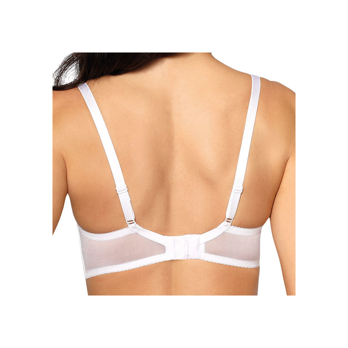 Rz anuk soft-bra white - Róza