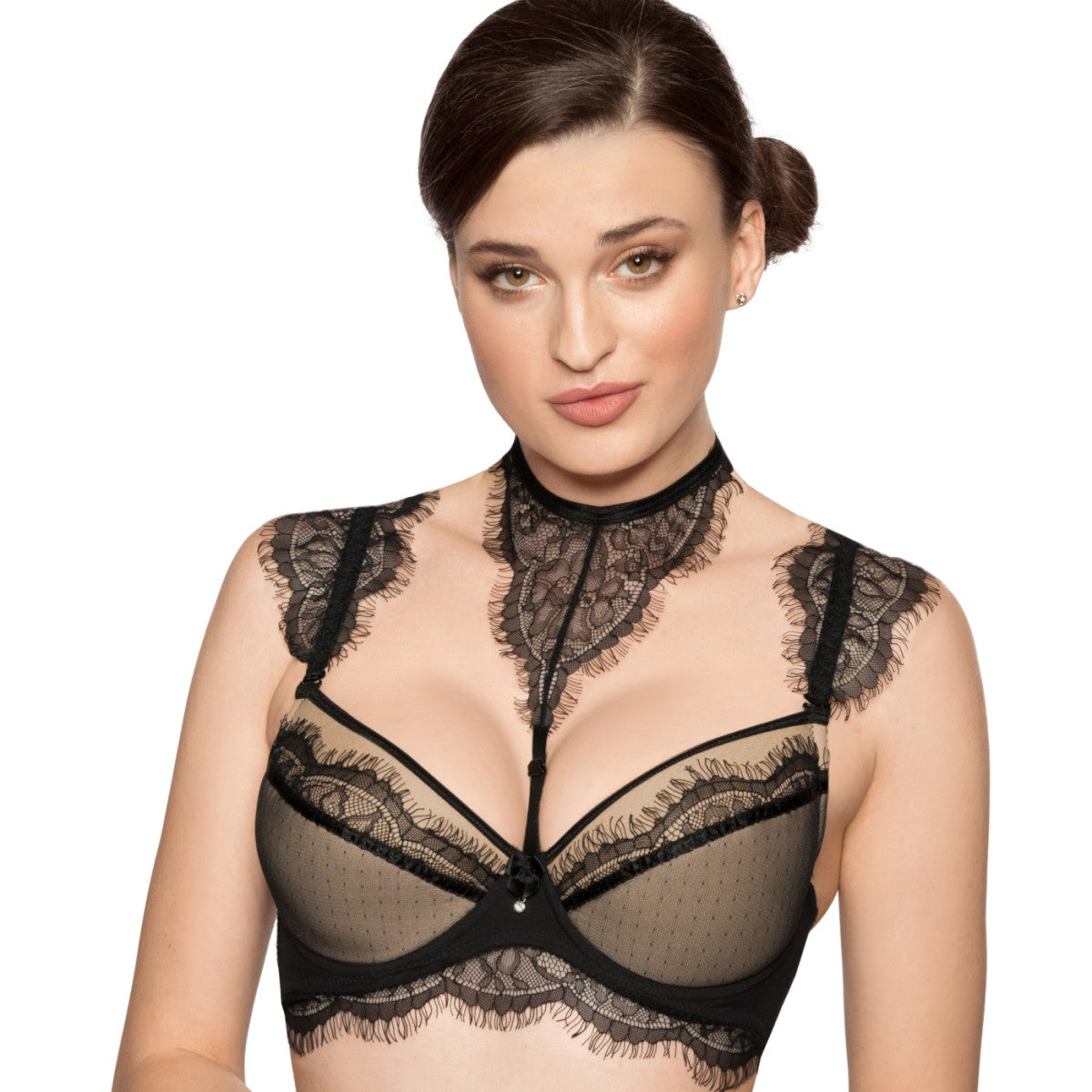 Idrisa bustier – zwart