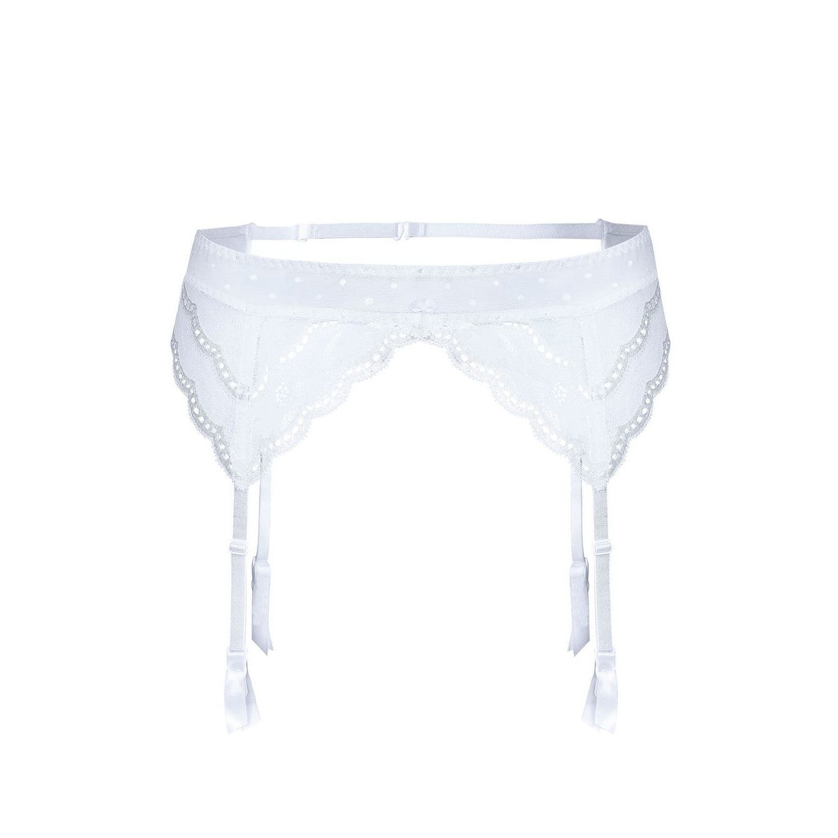 RZ LaGerta garter belt white