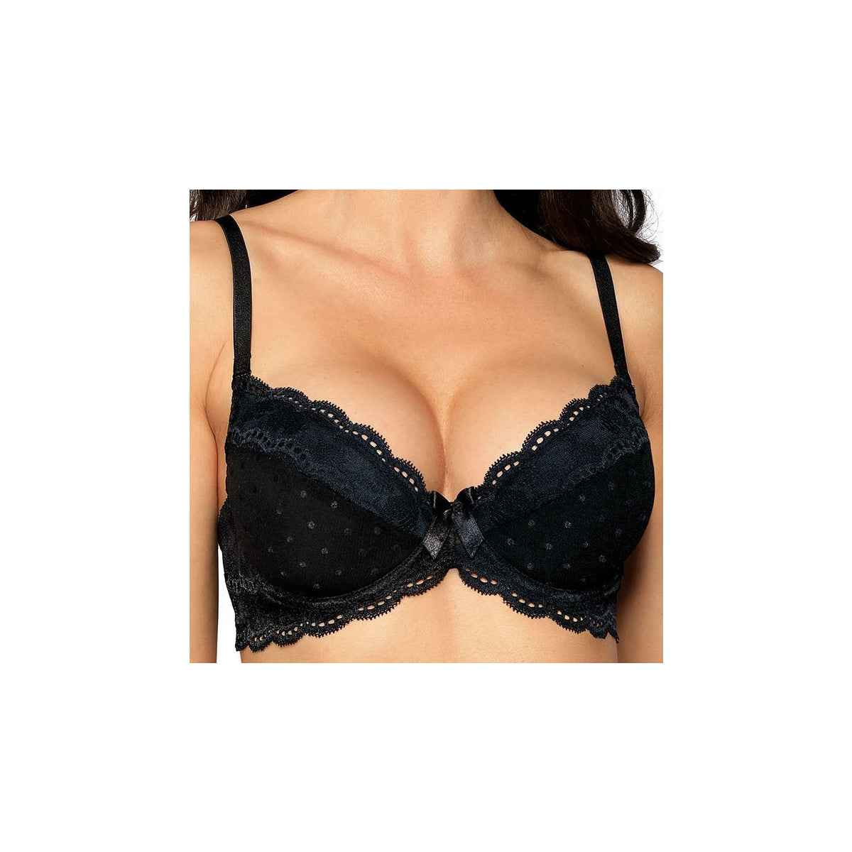 RZÂ LaGerta push-up bra black