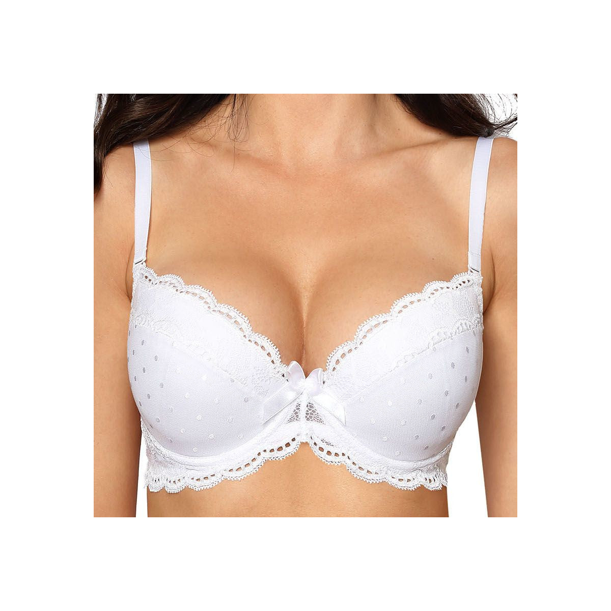 RZ LaGerta push-up bra white