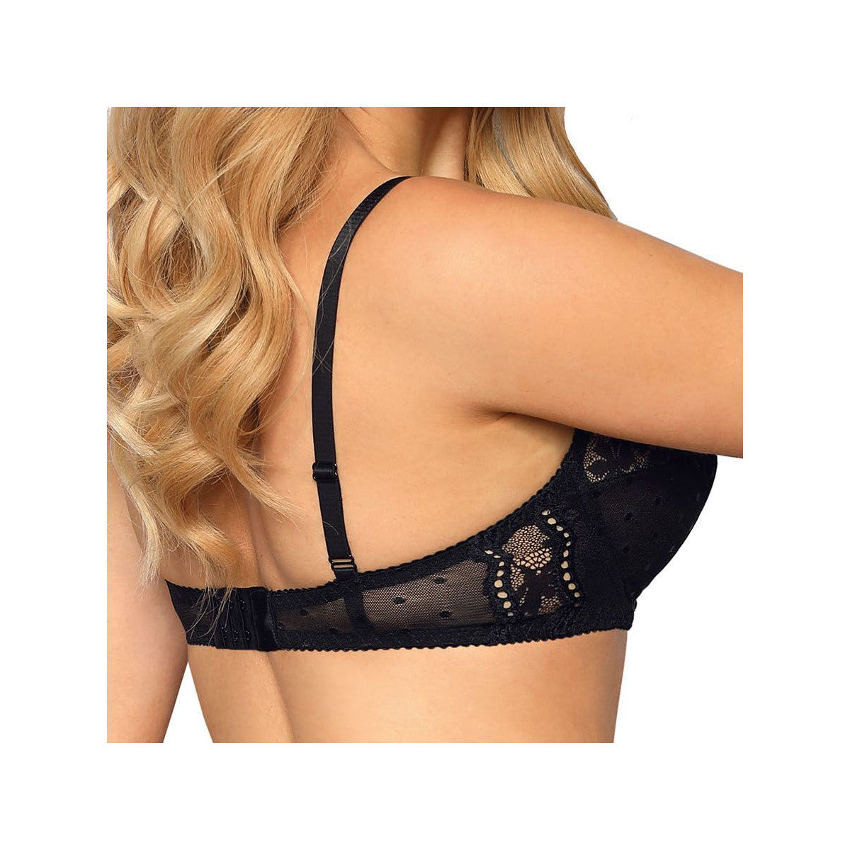 LaGerta bustier met beugels – zwart