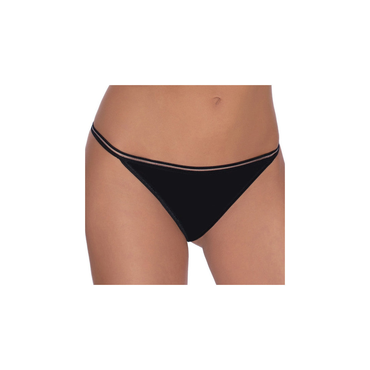 Lea string – zwart