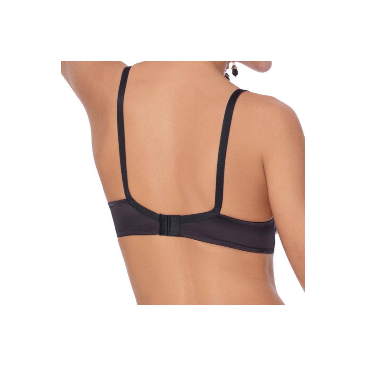 Mehendi bustier met beugels – zwart