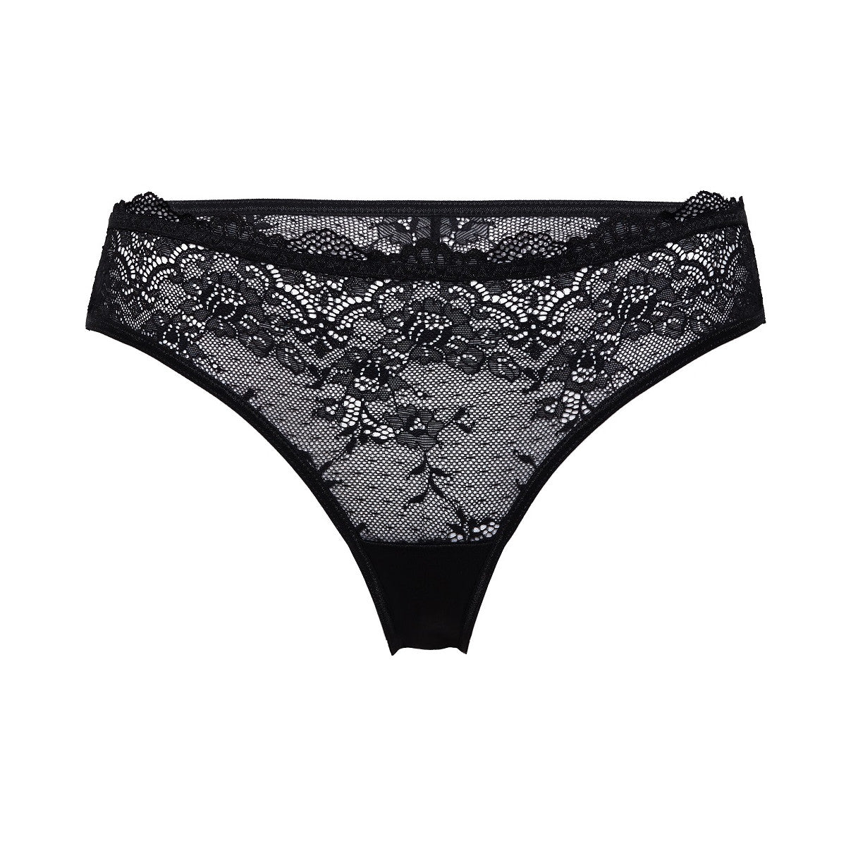 Mela string – zwart – detail 2