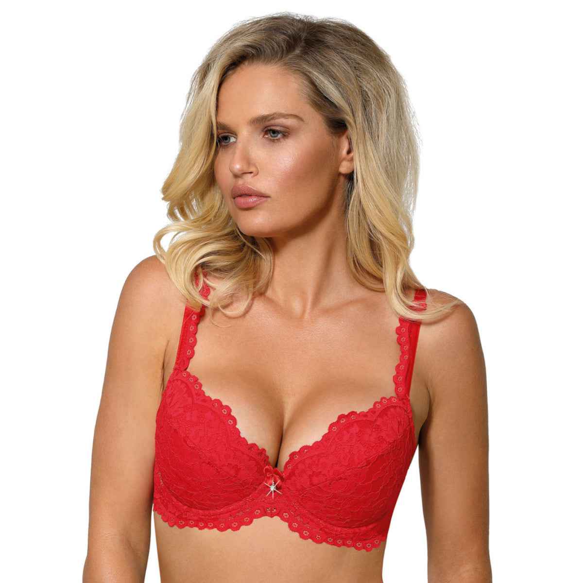 RZ Newia push up bra red