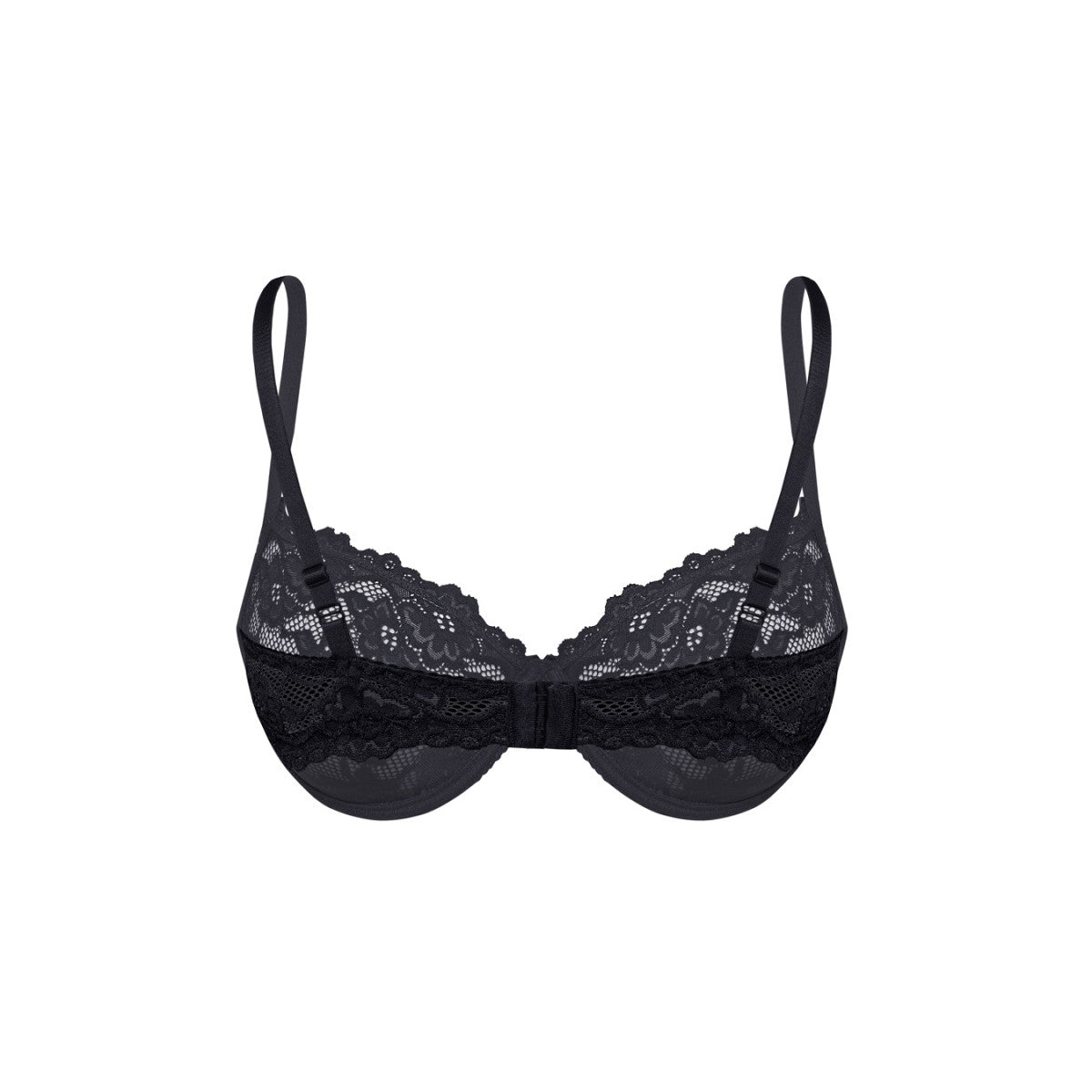 Sisi bustier met beugels – zwart