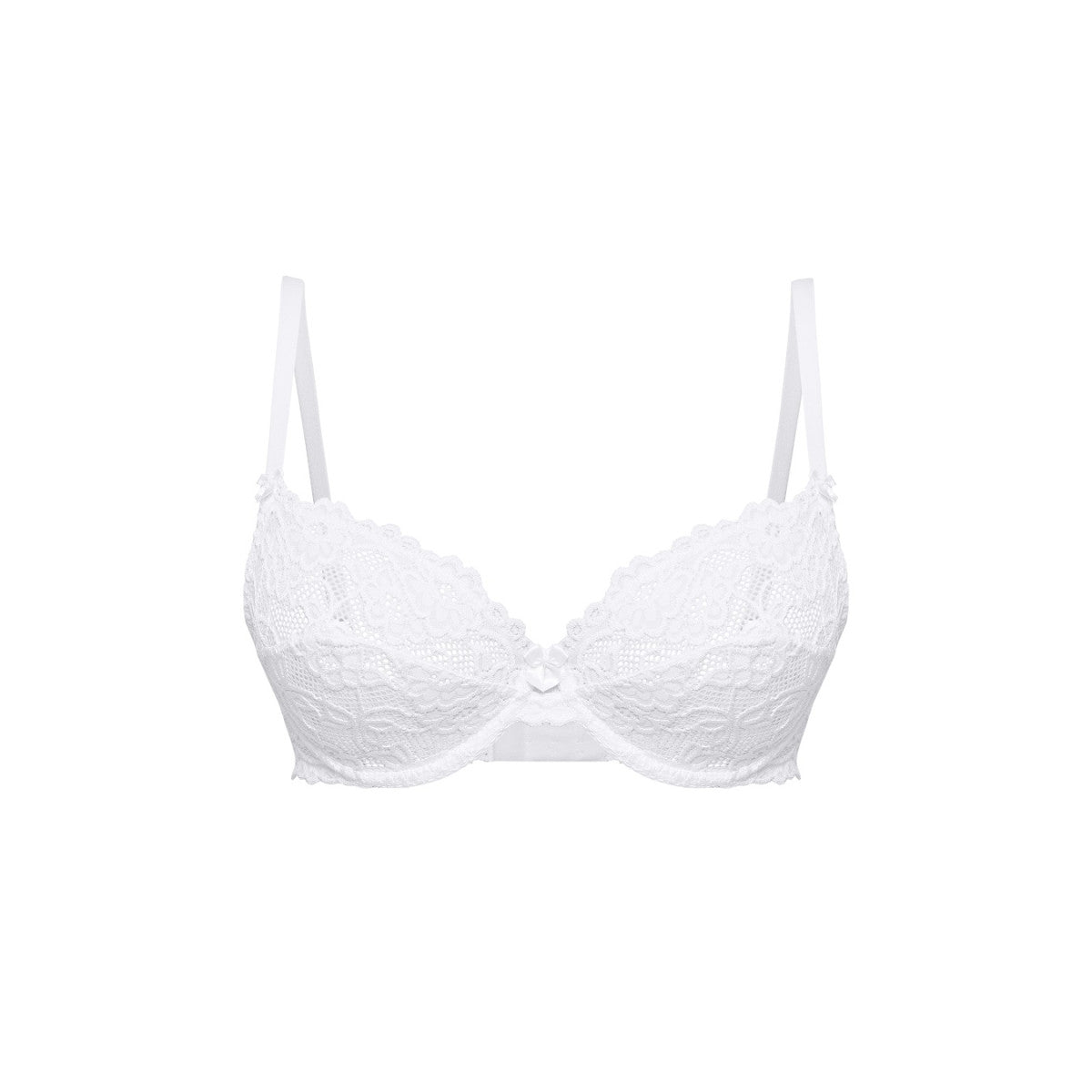 Sisi bustier met beugels – wit