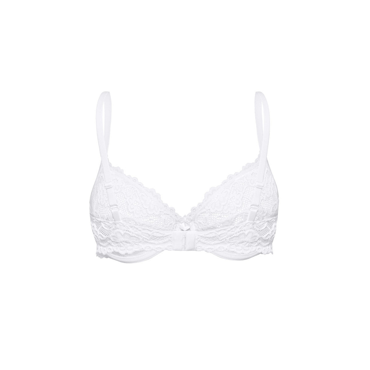 Sisi bustier met beugels – wit
