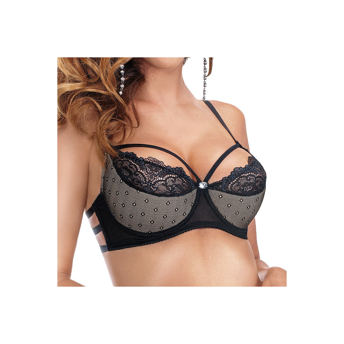 RZ Zulaj push-up bra black