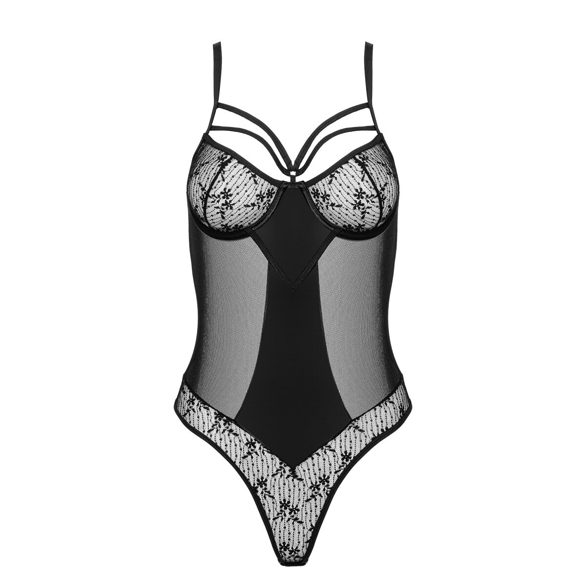 Astrima body met beugels – zwart – detail 4