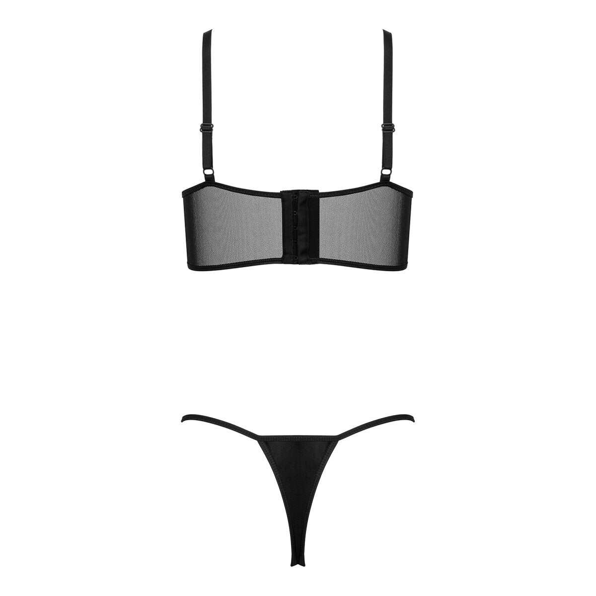 Astrima bh-set met beugels – zwart – detail 5