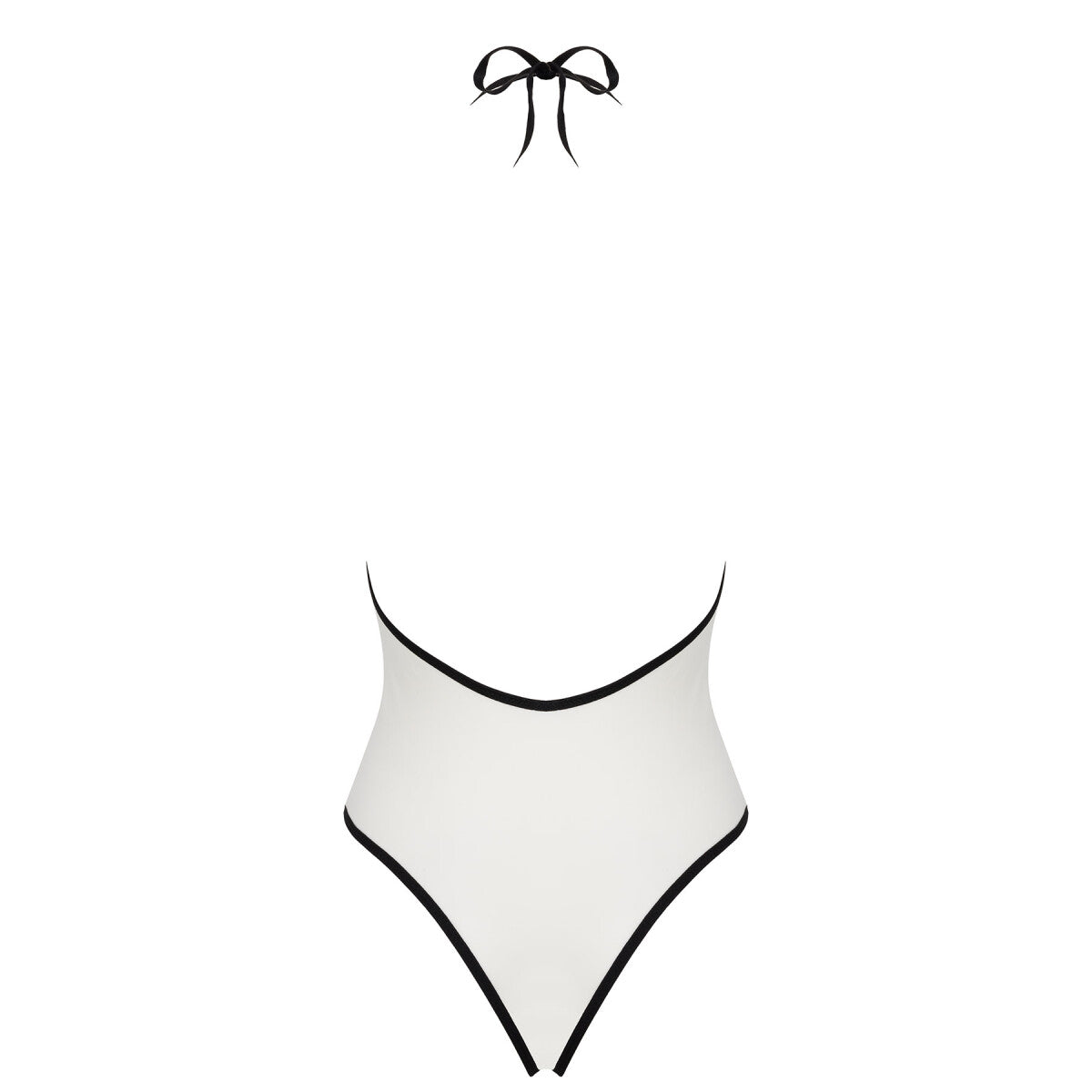 Mayennie kanten body – ecru-zwart – detail 5