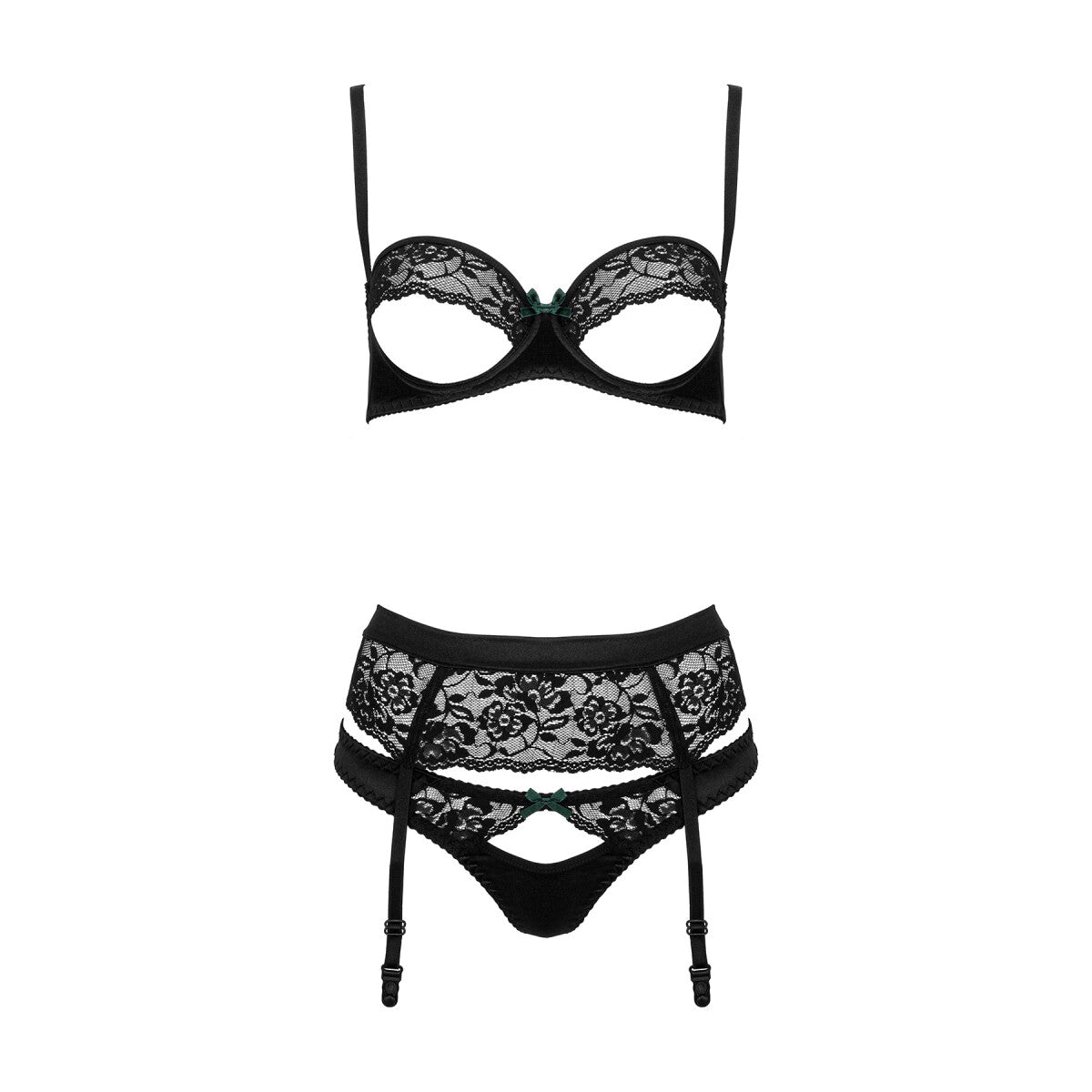 Mikka lingerieset – zwart van Dare2Live – zwart