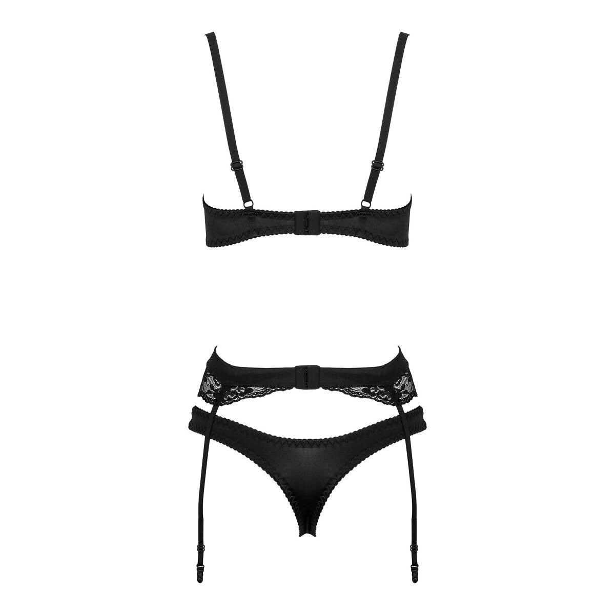 Mikka lingerieset – zwart van Dare2Live – zwart
