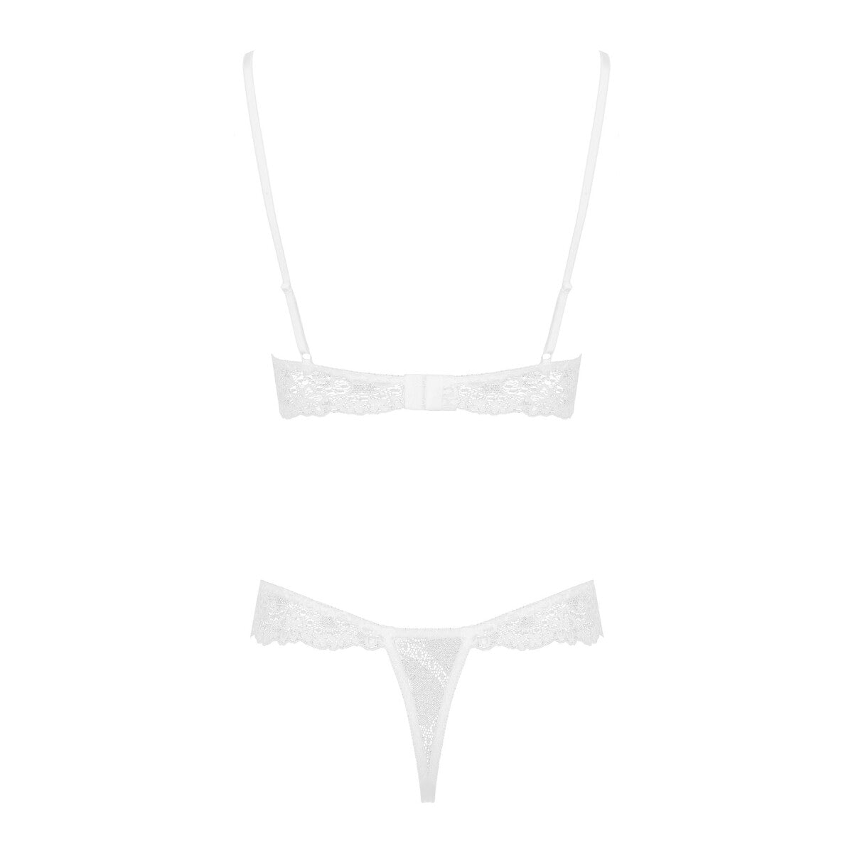 Nelier plus size lingerie – wit