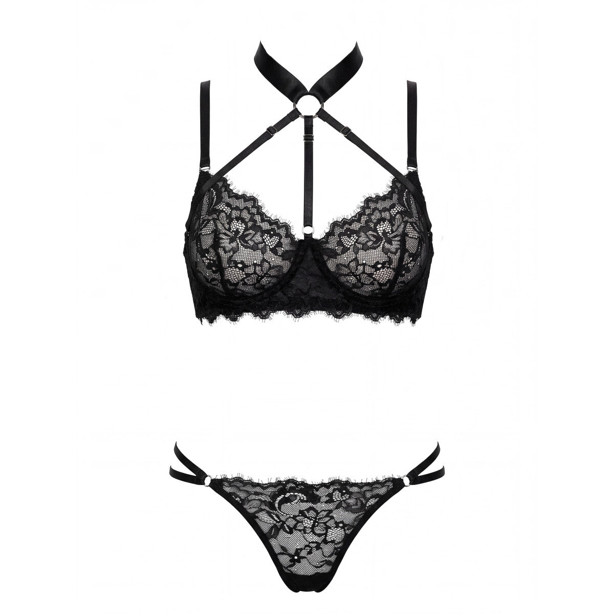 SP10058LXL bh-set 2-delig – zwart