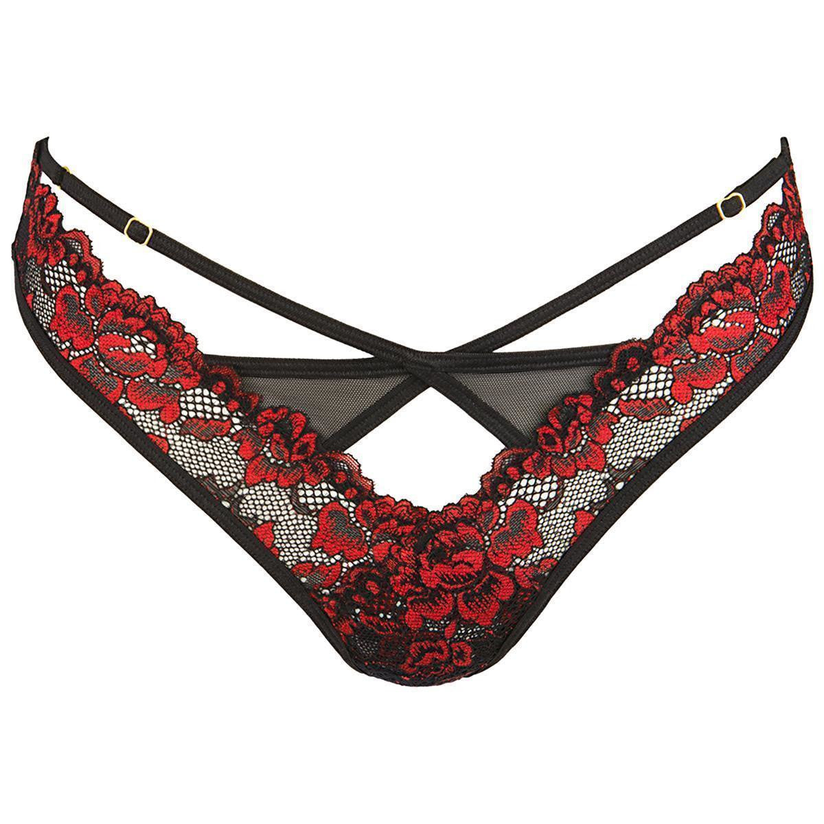 V-10028 string – zwart