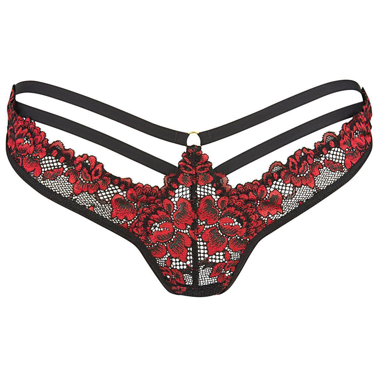 V-10038 string – zwart