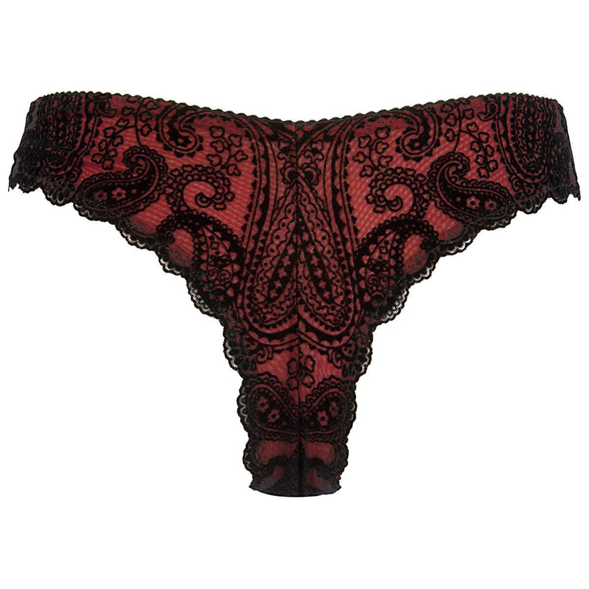 V-10048 string – zwart