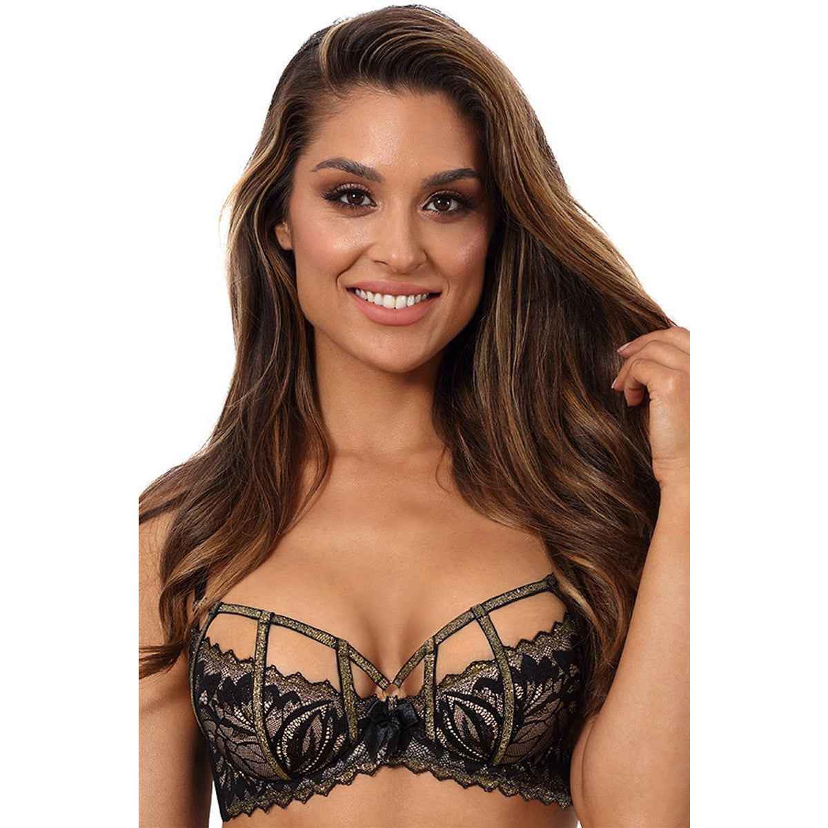 V-10101 bra black-gold