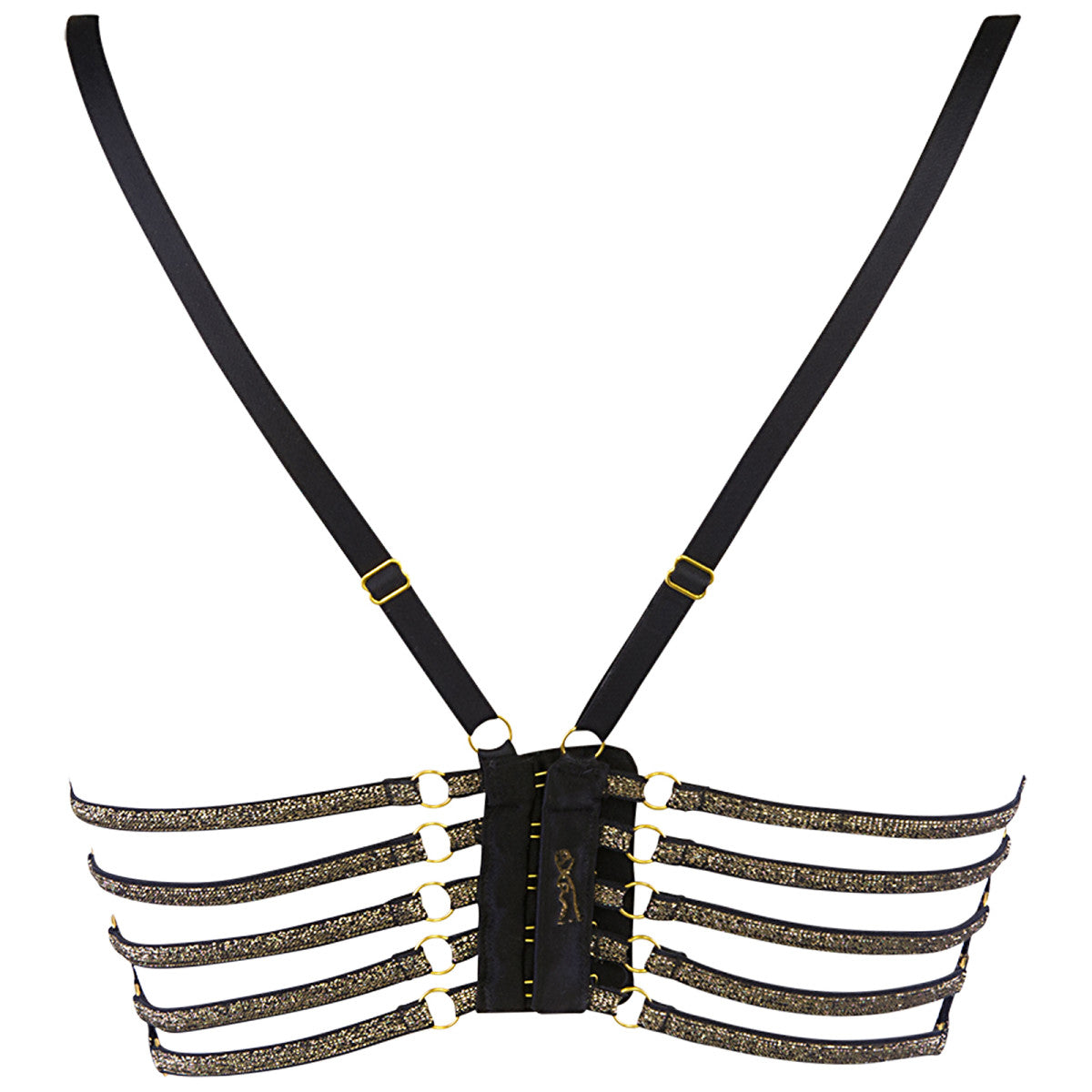 V-10111 bustier met beugels – zwart