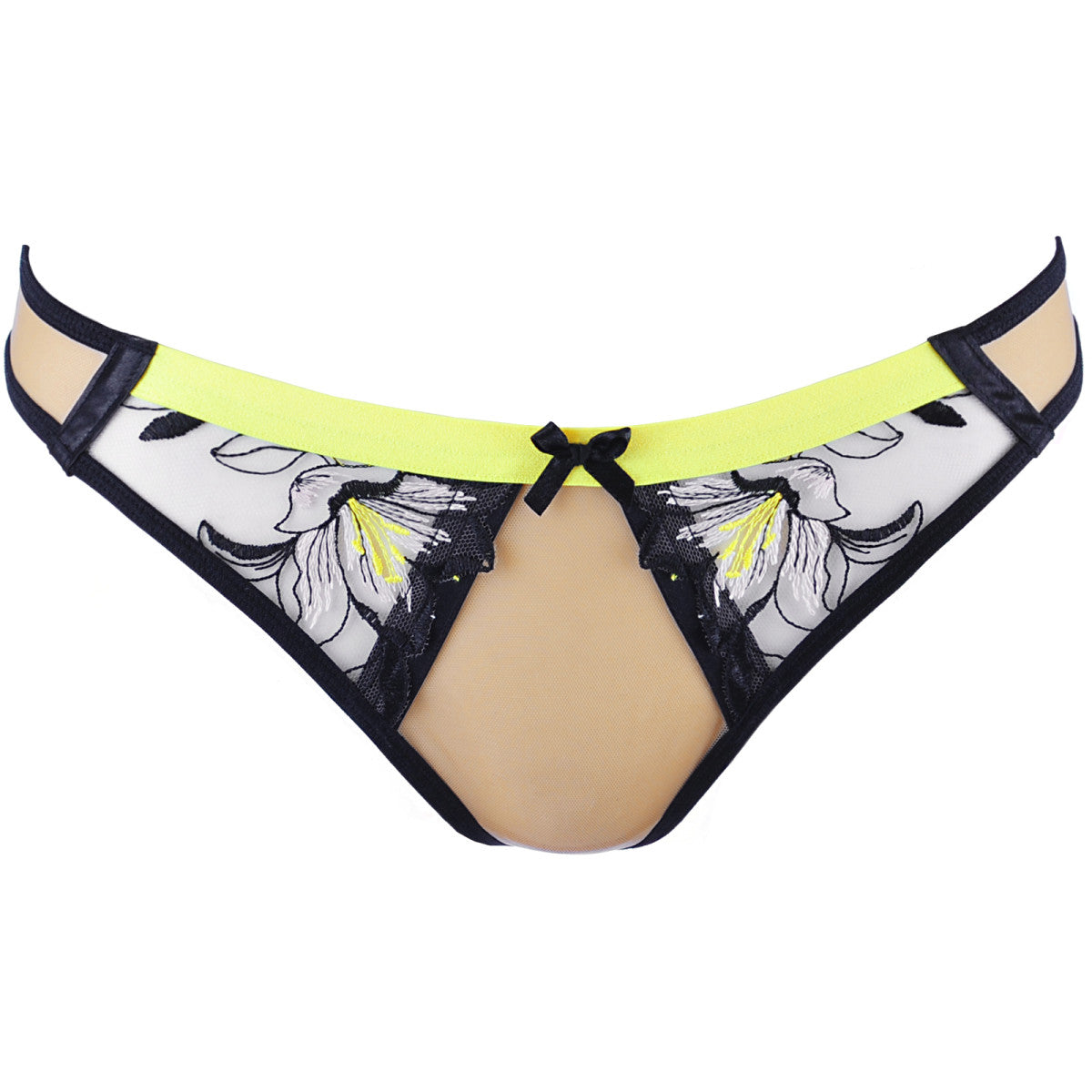 V-10148 string – beige-zwart