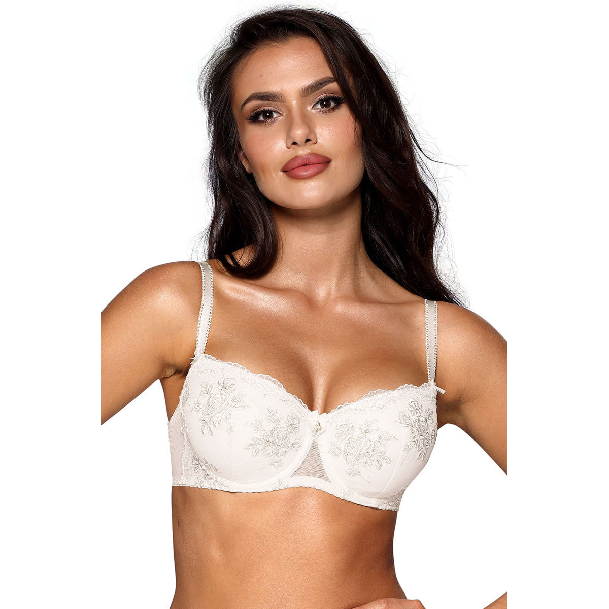 V-10181 push-up bra white - Axami