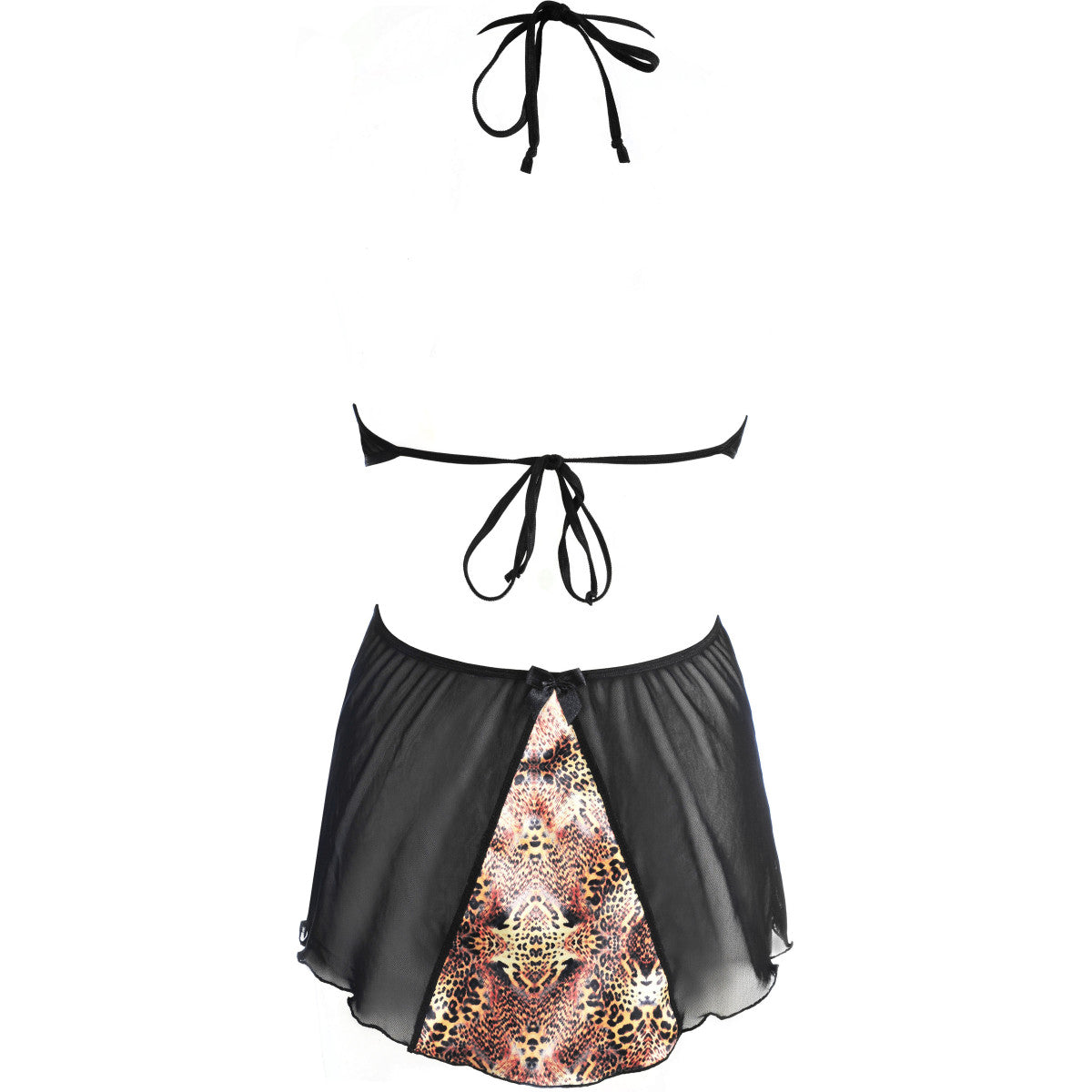 V-10409 babydoll & string black
