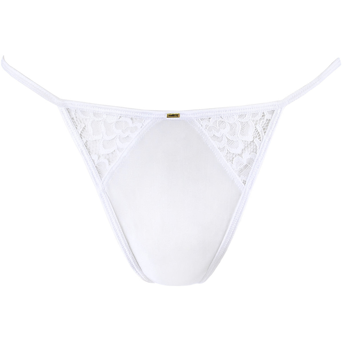 V-10459 babydoll & string white