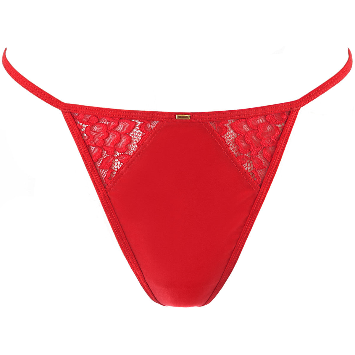 V-10469 babydoll & string red