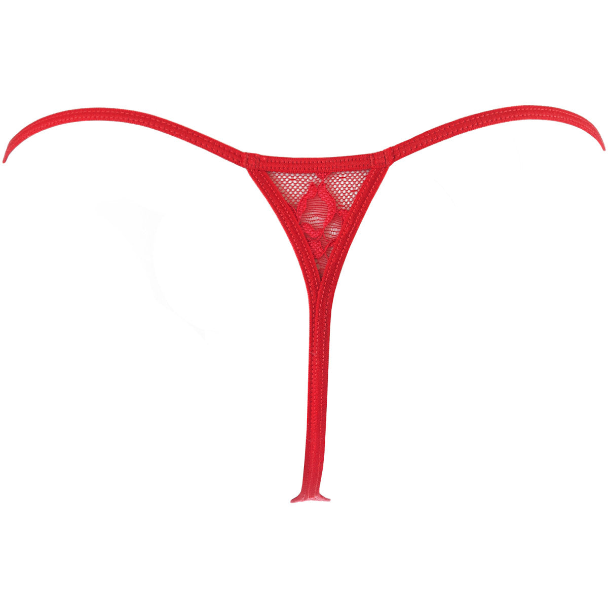 V-10469 babydoll & string red