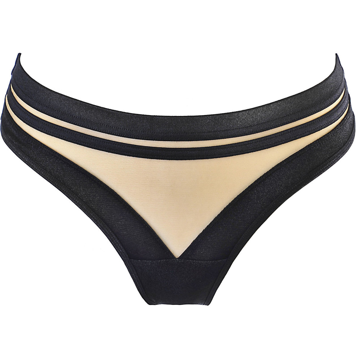 V-10495 string black-beige