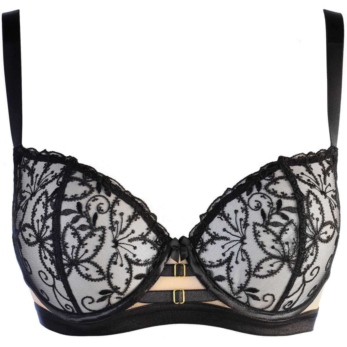 V-10551 bustier – zwart-beige