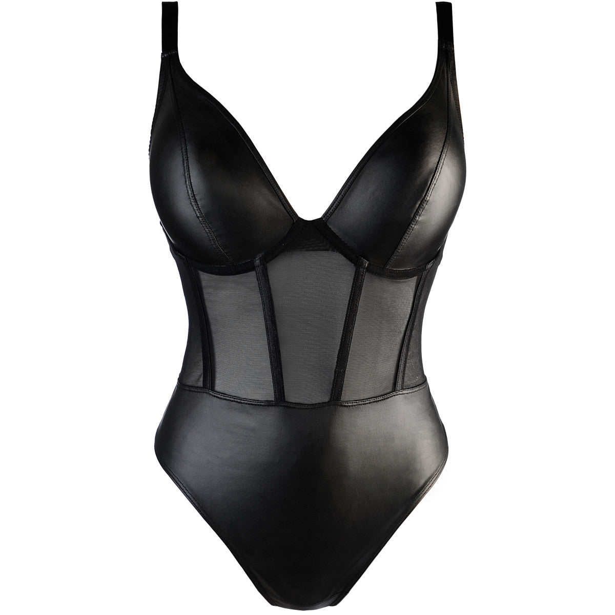 V-10590 body met beugels – zwart – detail 4