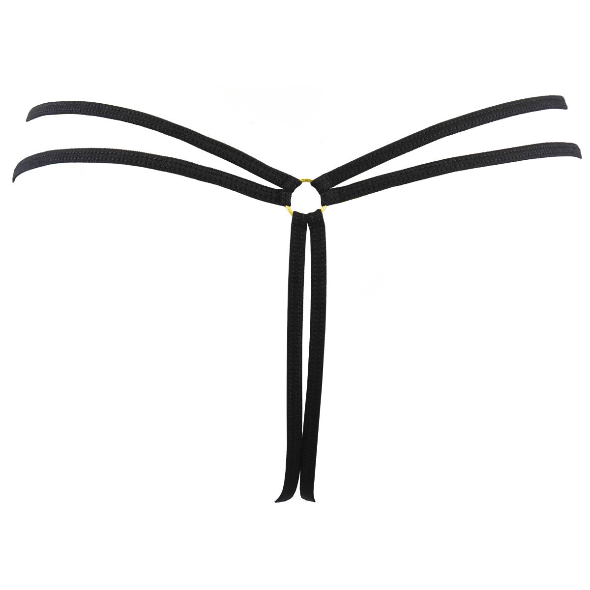 V-10698 kanten open lingerie – zwart