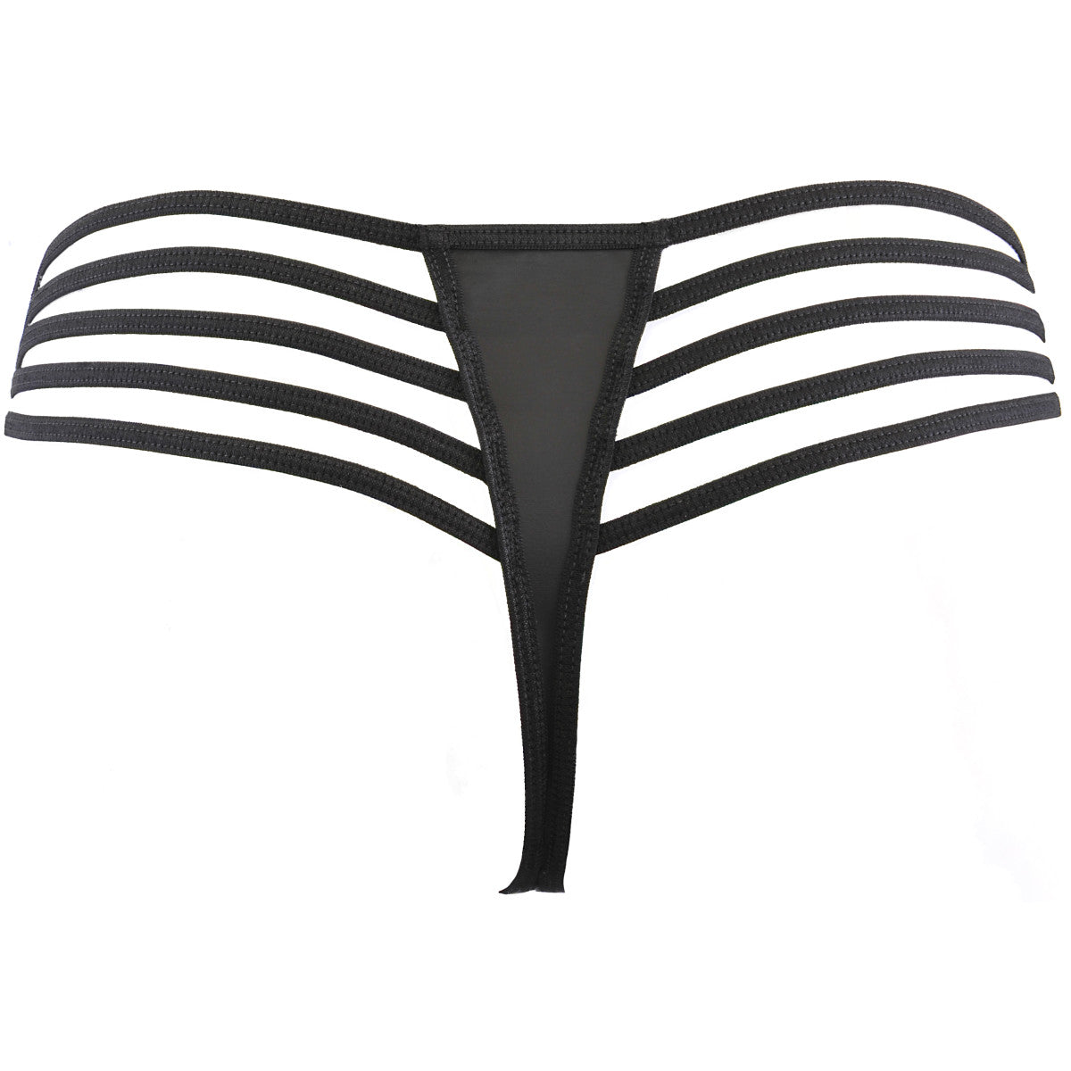 V-10708 kanten string – zwart – detail 3