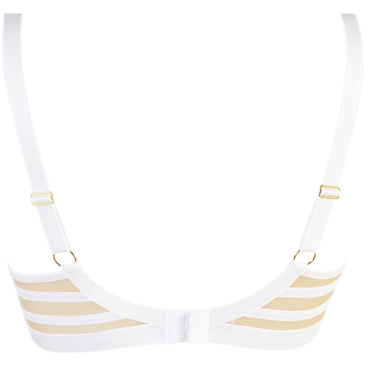 V-10761 bustier met beugels – wit-beige