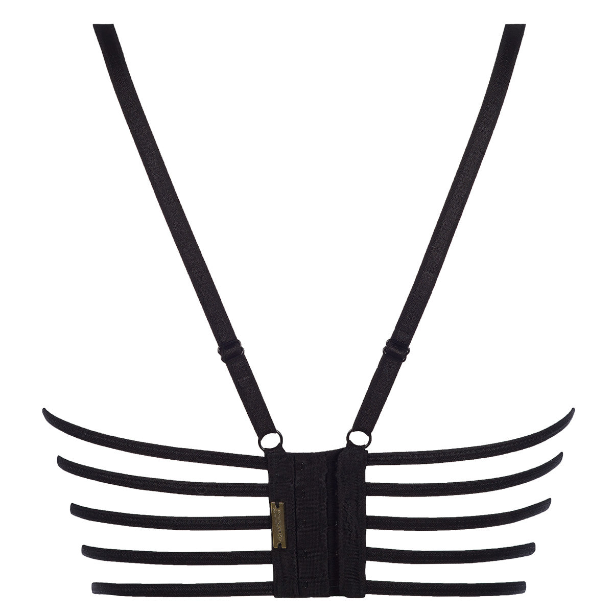 V-7761 bustier – zwart – detail 3
