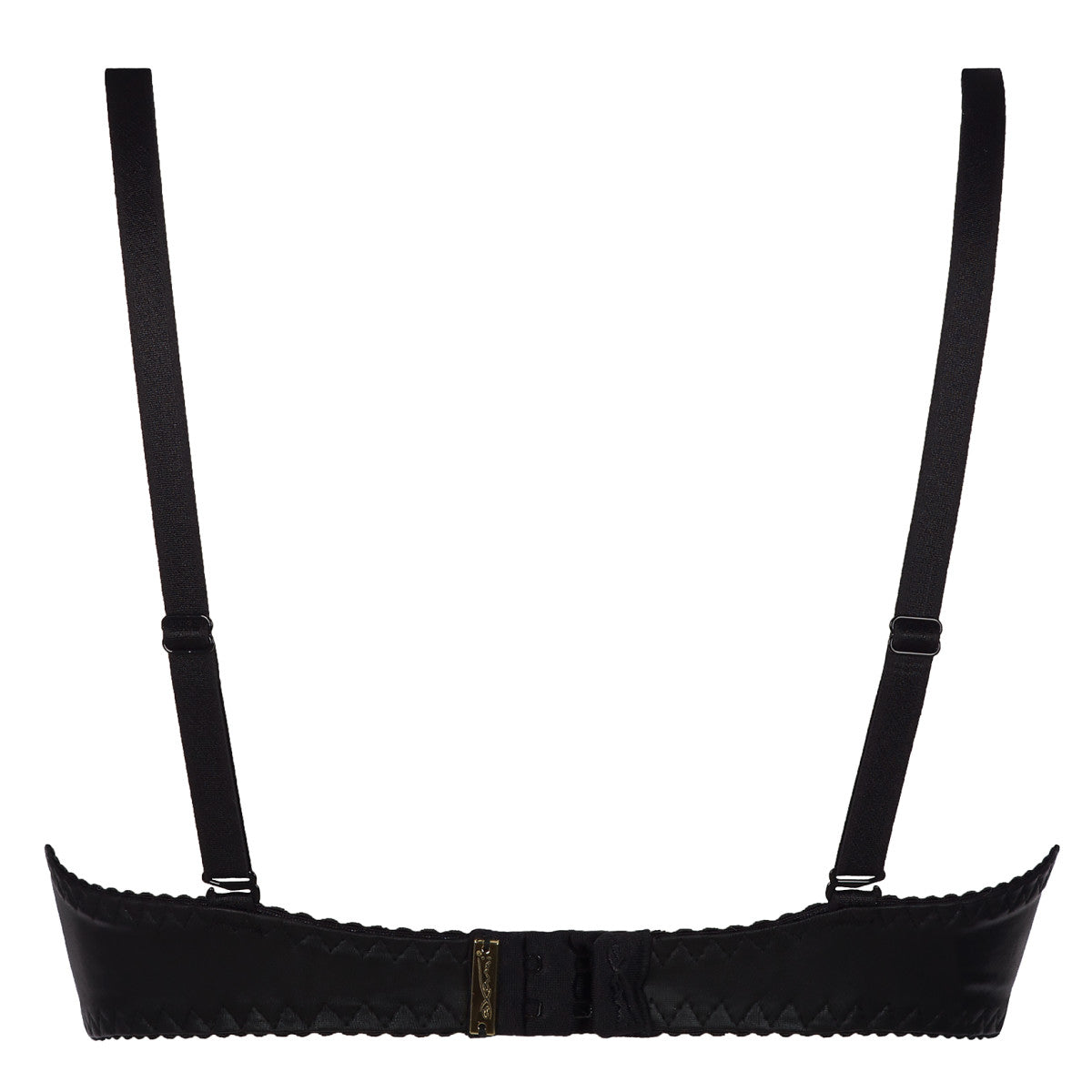 V-8341 bustier wetlook – zwart