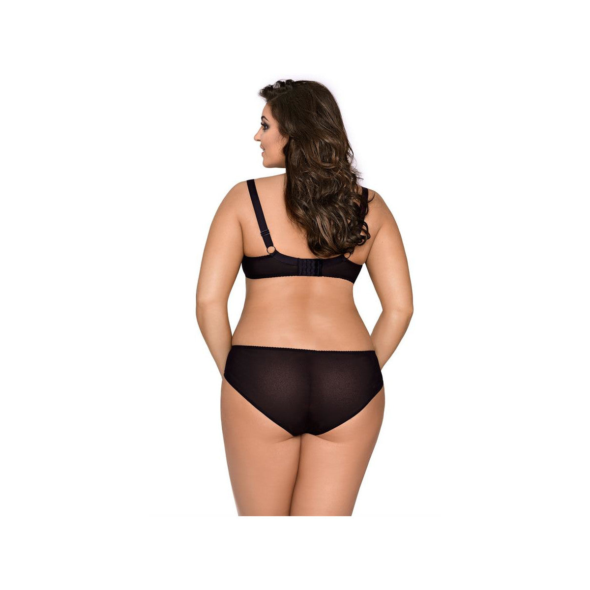 V-8451 plus size bra black - Axami
