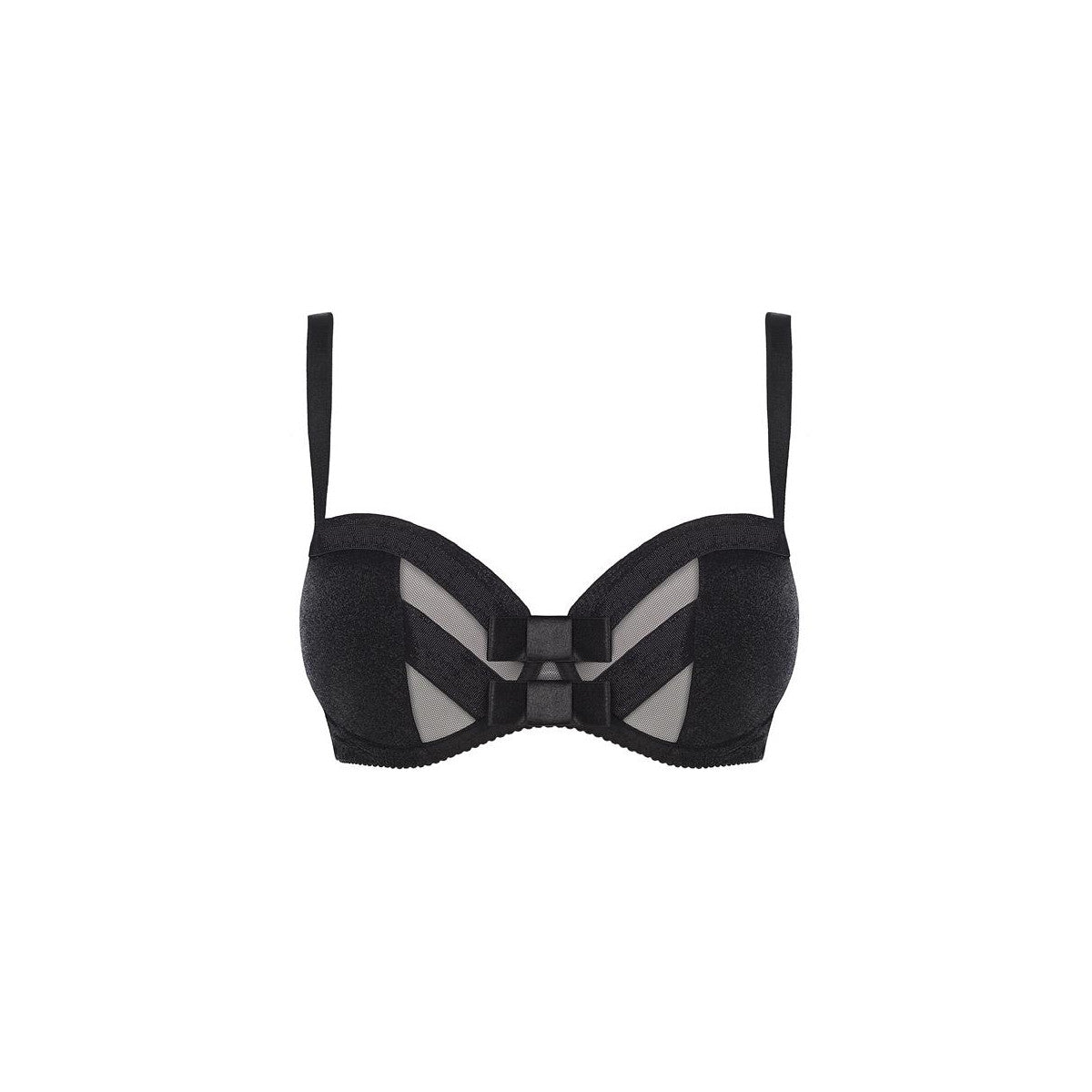 V-8451 plus size bra black - Axami