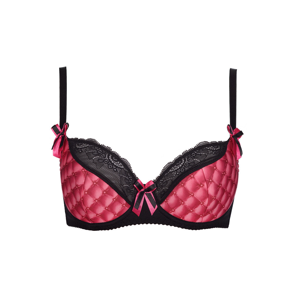V-8461PS bustier – roze-zwart – detail 2