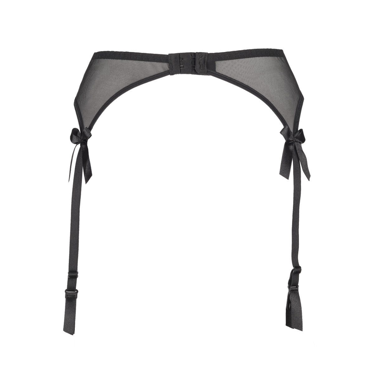 V-8732PS Plus Size garter belt black
