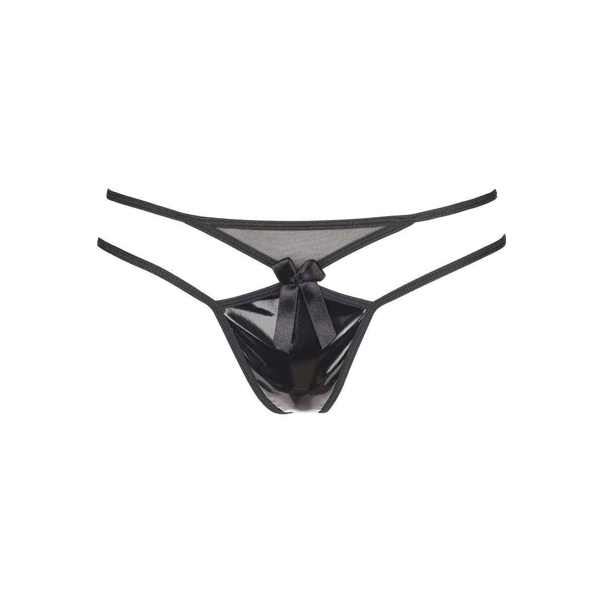 V-8738PS Plus Size string black