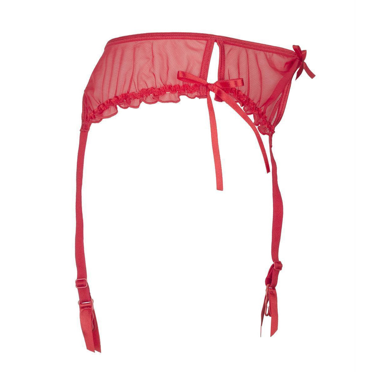 V-8742PS Plus Size jarretellegordel rood