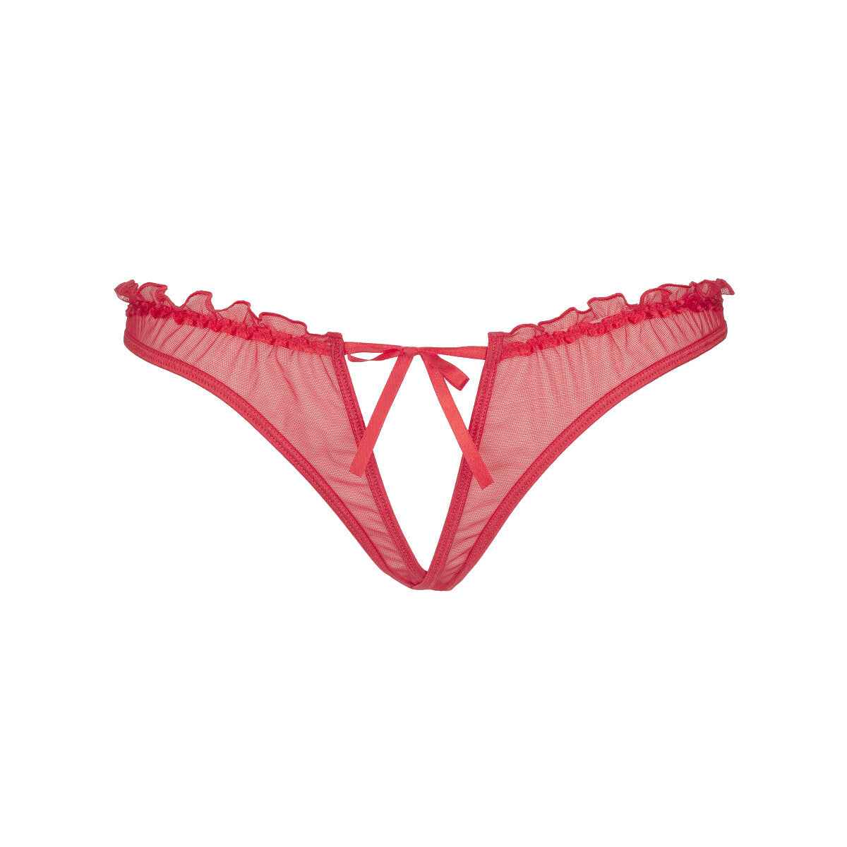 V-8748PS Plus Size string red