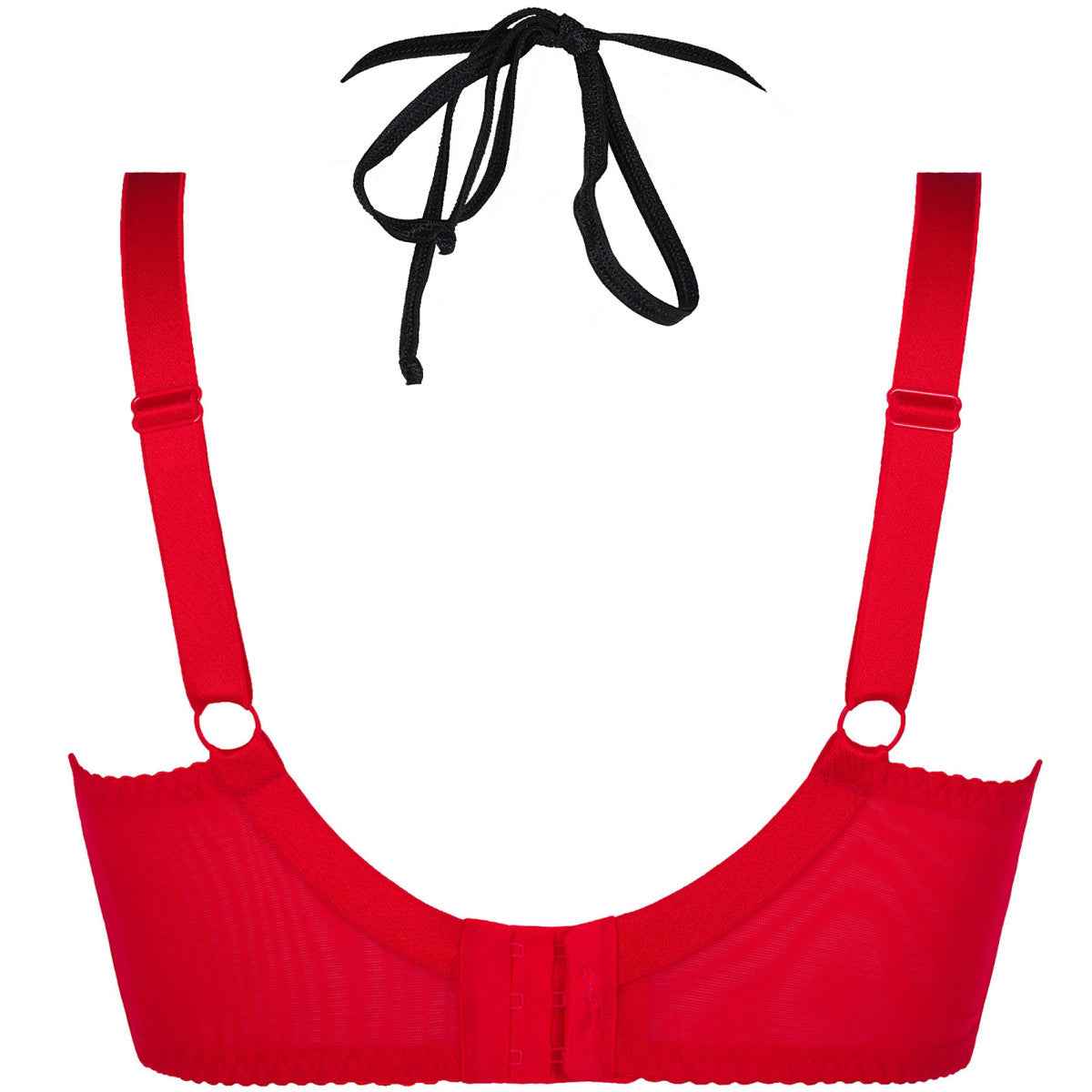 V-8771PS Plus Size bra red-black