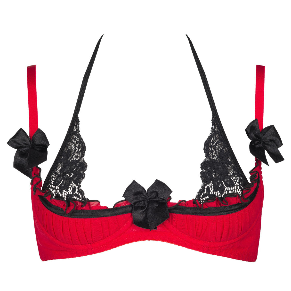 V-8771PS lingerie – rood-zwart